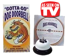 Gotta Go Dog Doorbell Training System (USE)